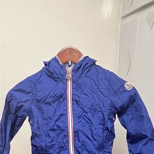 Moncler Blue Hooded Jacket